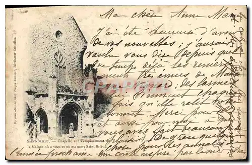 Cartes postales Saint Brieuc Chapelle