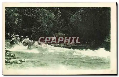 Cartes postales Gorges du Tarn Descente d'un rapide