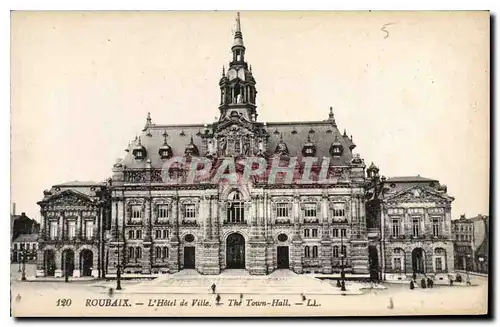 Cartes postales Roubaix L'Hotel de Ville