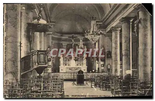 Cartes postales Pontrieux Interieue de l'Eglise