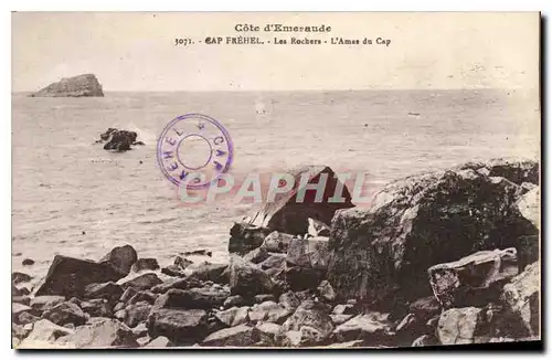 Ansichtskarte AK Cap Frehel Les Rochers L'Amas du Cap Cote d'Emeraude