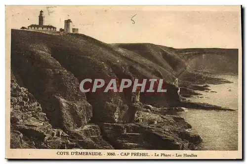 Ansichtskarte AK Cap Frehel Le Phare Les Houlles Cote d'Emeraude