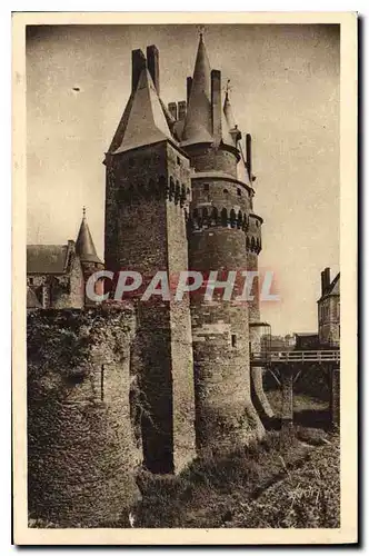 Ansichtskarte AK Bretagne Vitre (Ille et Vilaine) La Tour Carree du Chatelet