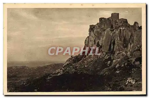 Ansichtskarte AK Paysages et Pierres de Provence Les Ruines du Chateau des Baux