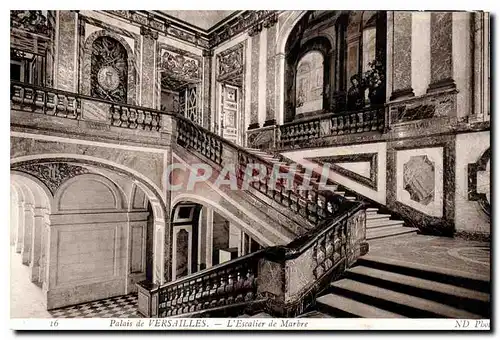 Cartes postales Versailles Palais de Versailles L'Escalier de Marbre