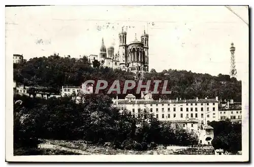 Ansichtskarte AK Lyon Abside de Fourviere et Tour metallique