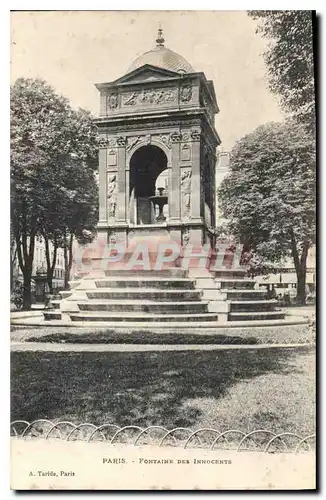 Ansichtskarte AK Paris Fontaine des Innocents