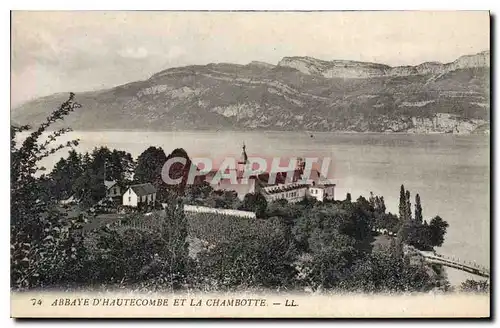 Cartes postales Abbaye d'Hautecombe et la Chambotte