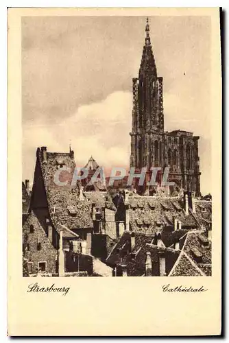 Cartes postales Strasbourg Cathedrale