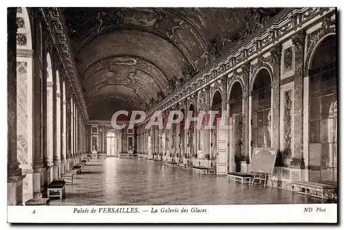 Ansichtskarte AK Palais du Versailles La Galerie des Glaces