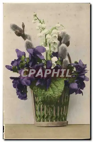Cartes postales Fantaisie Fleurs