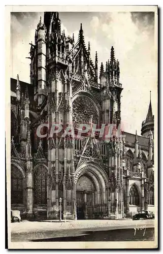 Ansichtskarte AK Evreux (Eure) Cathedrale Portail Nord