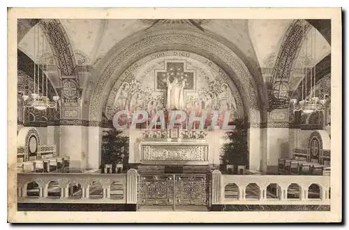 Ansichtskarte AK La Basilique de Lisieux La Crypte Le Choeur