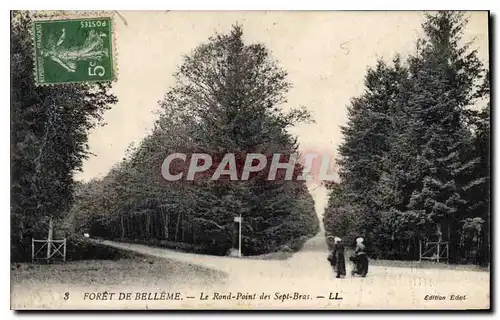 Cartes postales Foret de Belleme Le Rond Point des Sept Bras