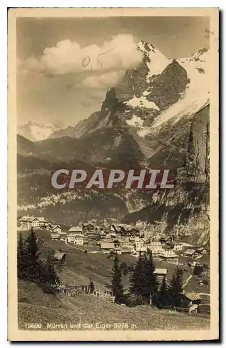 Cartes postales Morren une des Eiger 975 m