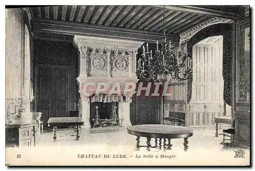 Cartes postales Chateau du Lude La Salle a Manger