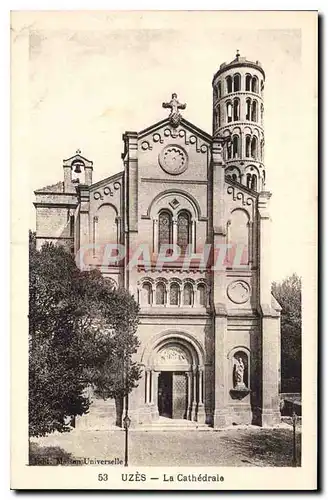 Cartes postales Uzes La Cathedrale