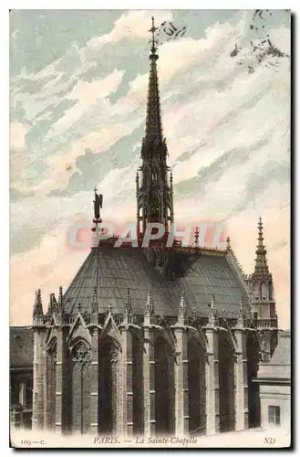 Cartes postales Paris La Sainte Chapelle