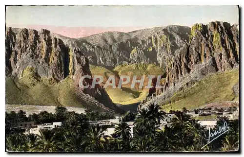 Cartes postales Paysages du Sud Oasis dans les Gorges d'El Kantara