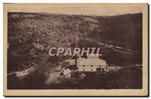 Cartes postales Environs d'Auzances (Creuse) Vallee du Cher Moulin de Saillant