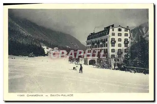 Ansichtskarte AK Chamonix Savoy Palace