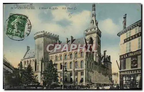 Cartes postales Angouleme L'Hotel de Ville