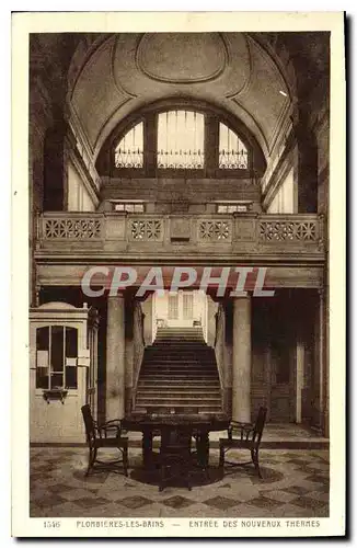 Cartes postales Plombieres les Bains Entree des Nouveaux Thermes