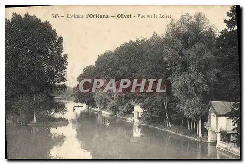 Cartes postales Environs d'Orleans Olivet Vue sur le Loiret