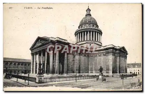 Cartes postales Paris Le Pantheon