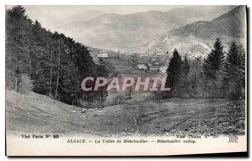 Cartes postales Alsace La Vallee de Bitschwiller