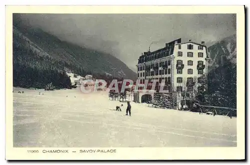 Cartes postales Chamonix Savoy Palace