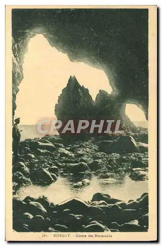 Cartes postales Morgat Grotte des Normande