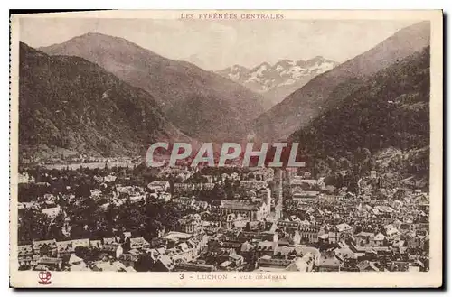 Cartes postales Luchon Vue generale