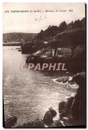 Cartes postales Trebeurden (C du N) Rochers du Castel