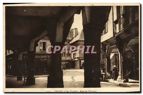 Ansichtskarte AK Dinan Les Porches Rue de L'Apport