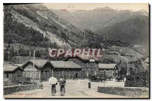 Cartes postales Lourdes Les Hautes Pyreneees Gare de Chemin de Fer Electrique