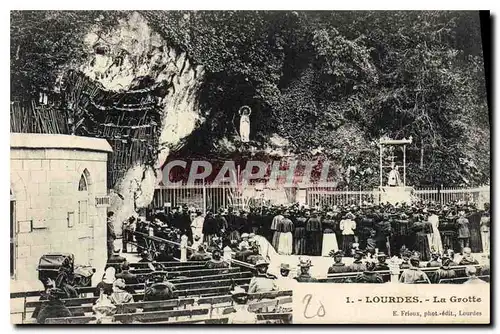 Cartes postales Lourdes La Grotte