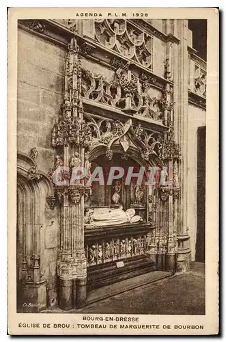 Ansichtskarte AK Bourg en Bresse Eglise de Brou Tombeau de Marguerite de Bourbon