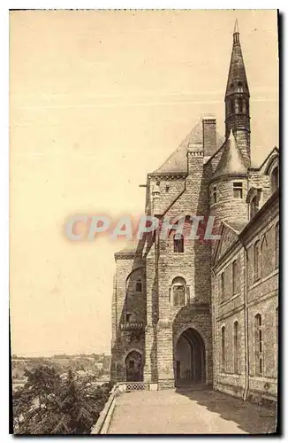 Ansichtskarte AK La Terrasse de l'Abbaye St Pierre de Solesmes dominant la Sarthe