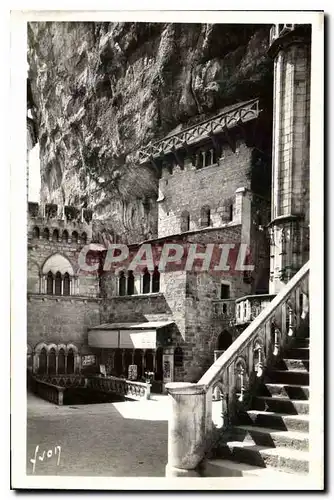Cartes postales Rocamadour (Lot) Le Parvis La Douce France