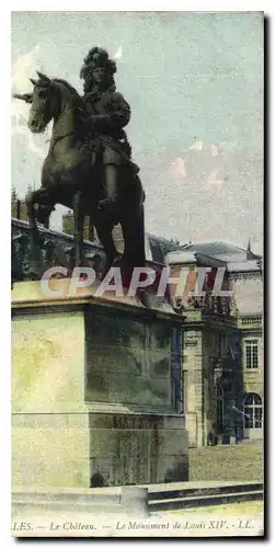 Cartes postales Le Chateau Le Monument de Louis XIV