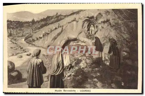 Cartes postales Musee Bernadette Lourdes