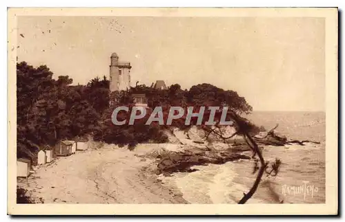 Cartes postales L'Ile de Noirmoutier Les Sites Touristiques L'Anse rouge et la Tour Plantier