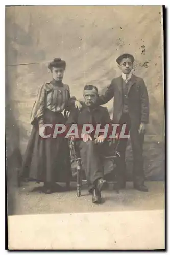 CARTE PHOTO Homme et femme