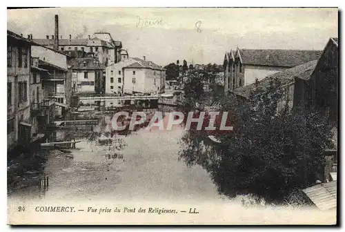 Cartes postales Commercy Vue prise du Pont des Religieuses