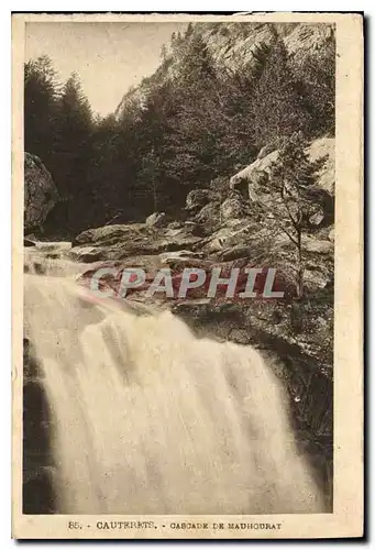 Cartes postales Cauterets Cascade de Mahourat