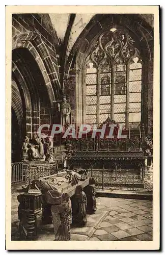 Ansichtskarte AK Locronan (XVe siecle) Interieur de la Chapelle du Penily ou se trouve le Tombeau de Saint Ronan