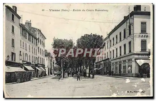 Cartes postales Vienne (Isere) Entree du Cours Romestang