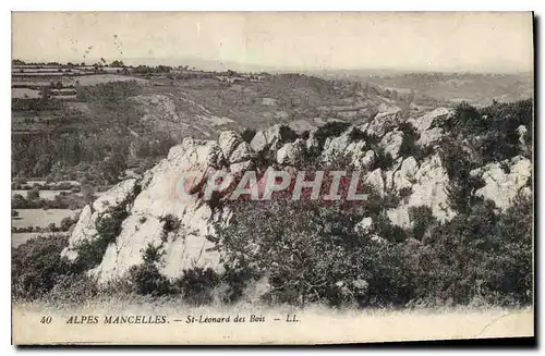 Cartes postales Alpes Mancelles St Leonard des Bois