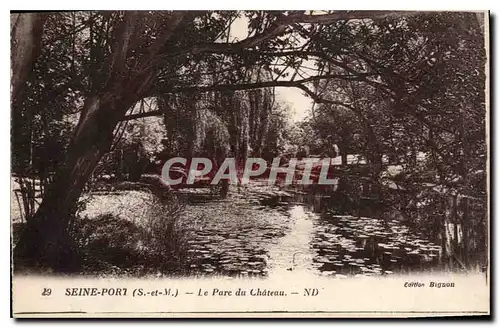 Cartes postales Seine Port (S et M) Le Parc du Chateau